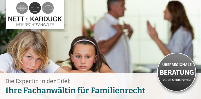 Die Expertin in der Eifel - Ihre Fachanwältin für Familienrecht | Nett & Karduck - Ihre Rechtsanwälte - Rechtsanwältin Sandra Karduck